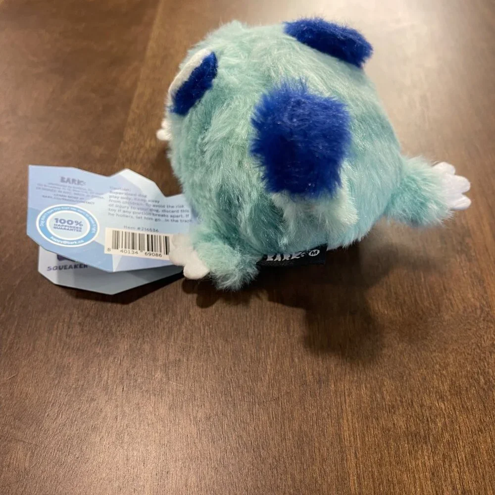 BarkBox Sabertooth Tyler Rip & Reveal Bonus Toy Inside For Medium Dogs 20-50 lbs